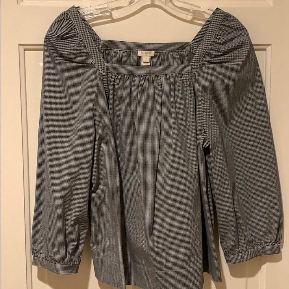 J.Crew Puffed Smock Top